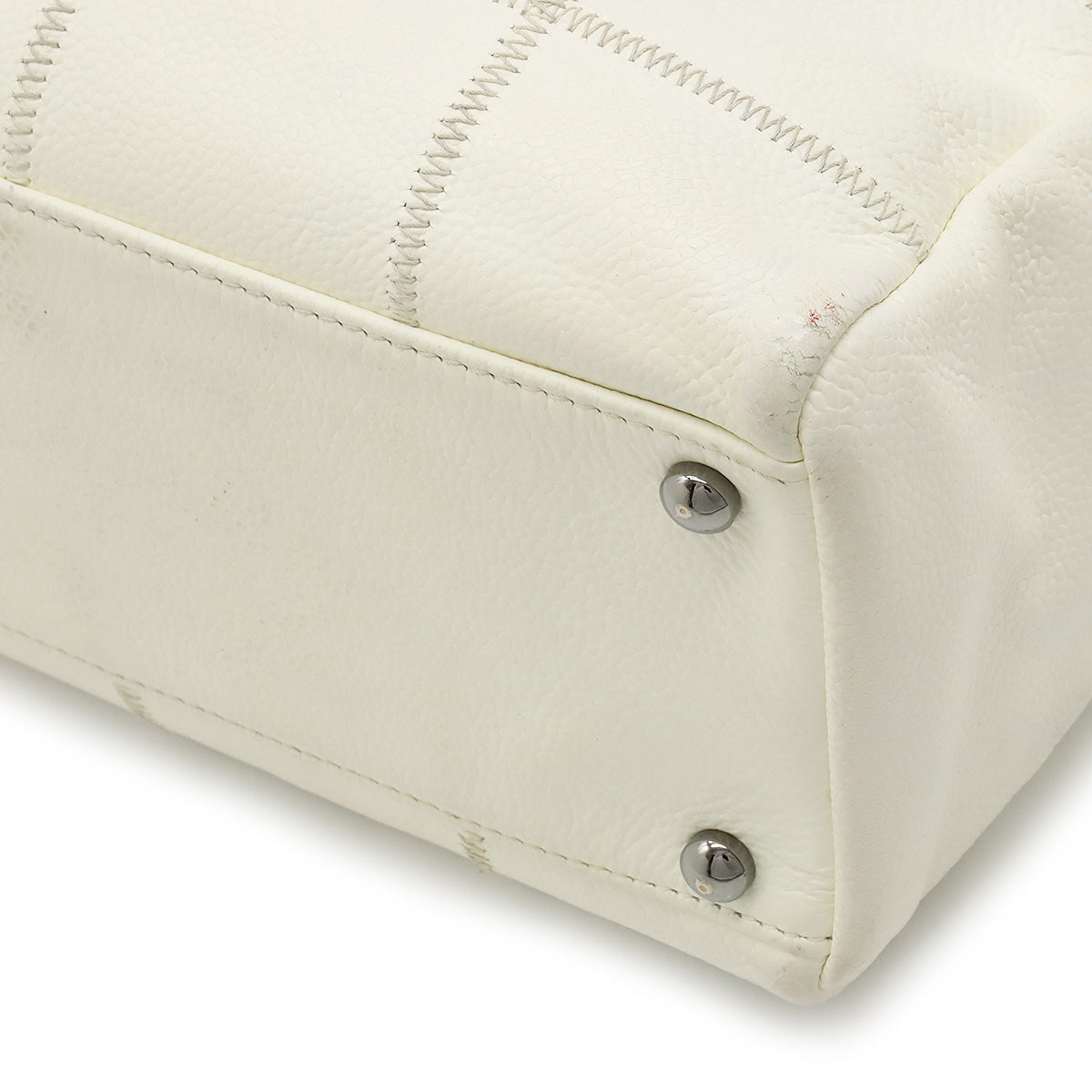 Chanel Leather Chocobar Coco Mark Handbag in New Condition