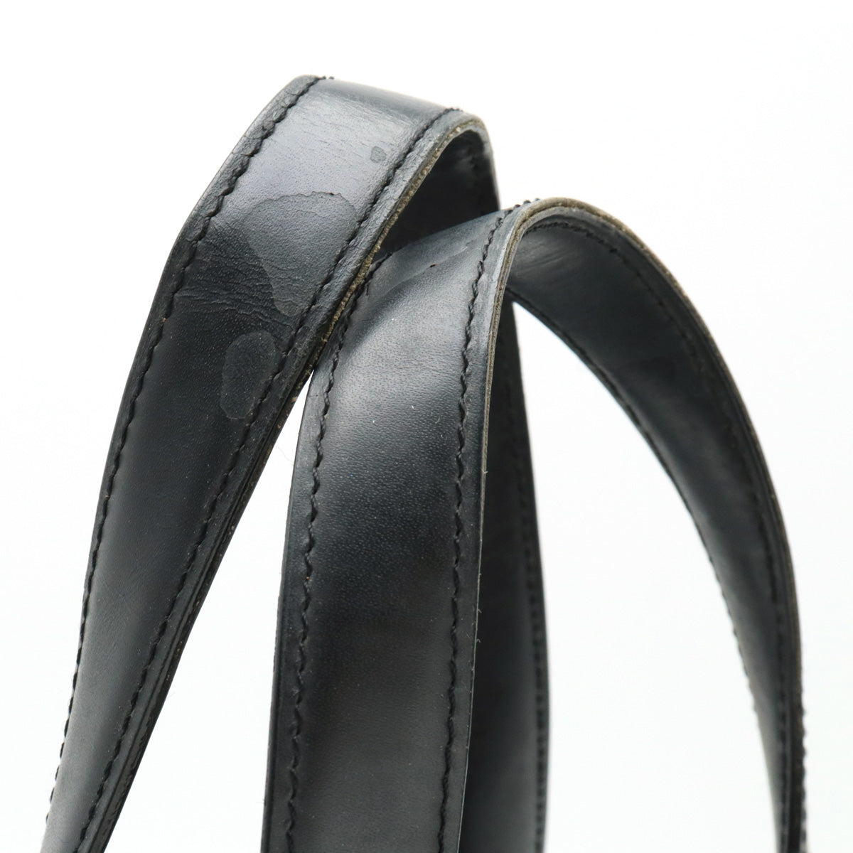 Chanel Nylon Leather Tote Bag Black A20457