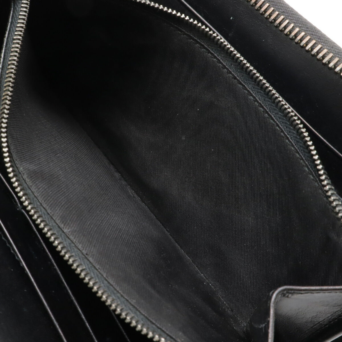 Bottega Veneta Intrecciato Leather Zip Wallet Black