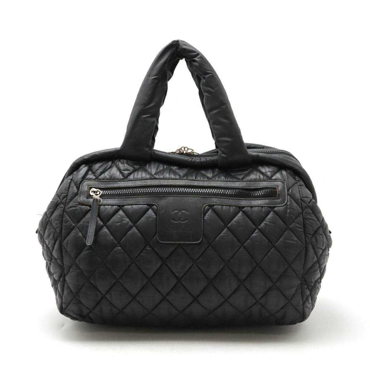 Chanel Coco Cocoon Quilted Tote Bag Black