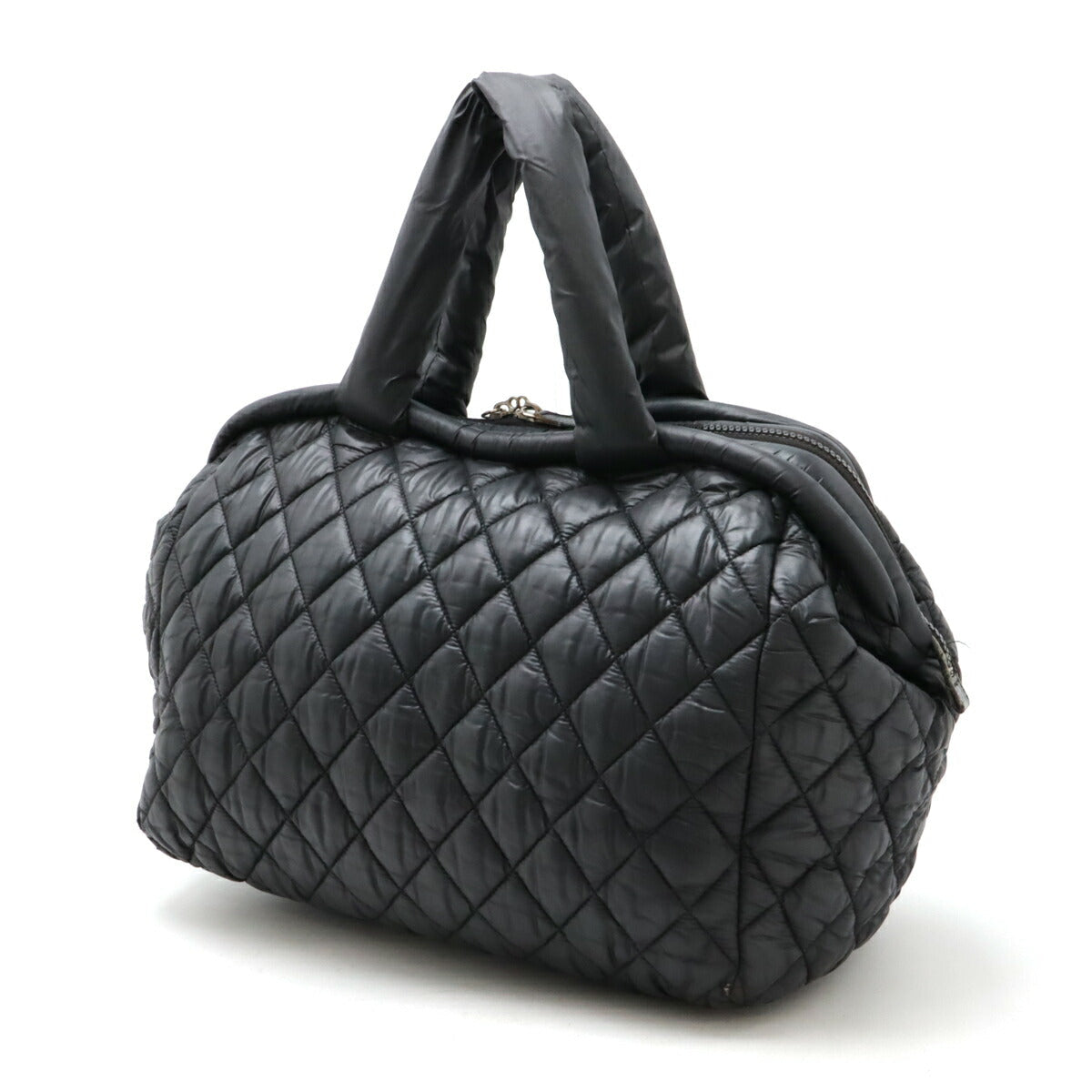 Chanel Coco Cocoon Quilted Tote Bag Black