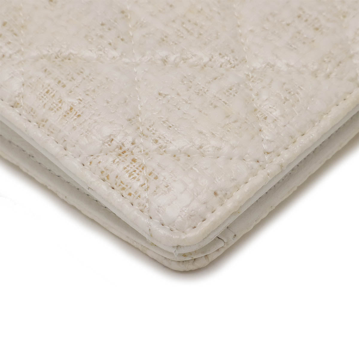 Chanel Matelasse New Coco Button Bifold Wallet