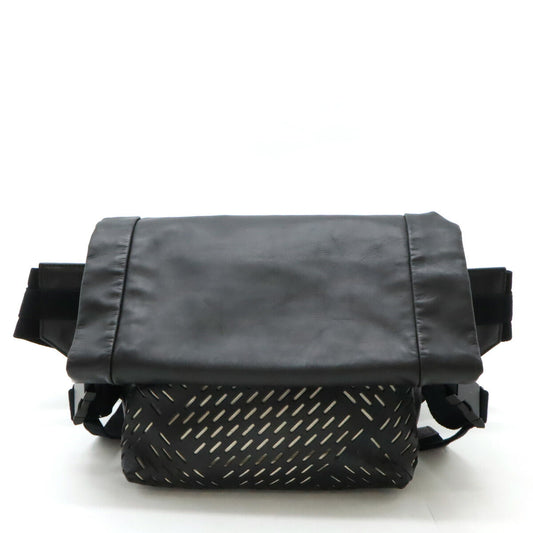 Bottega Veneta Leather Perforated Waist Bag