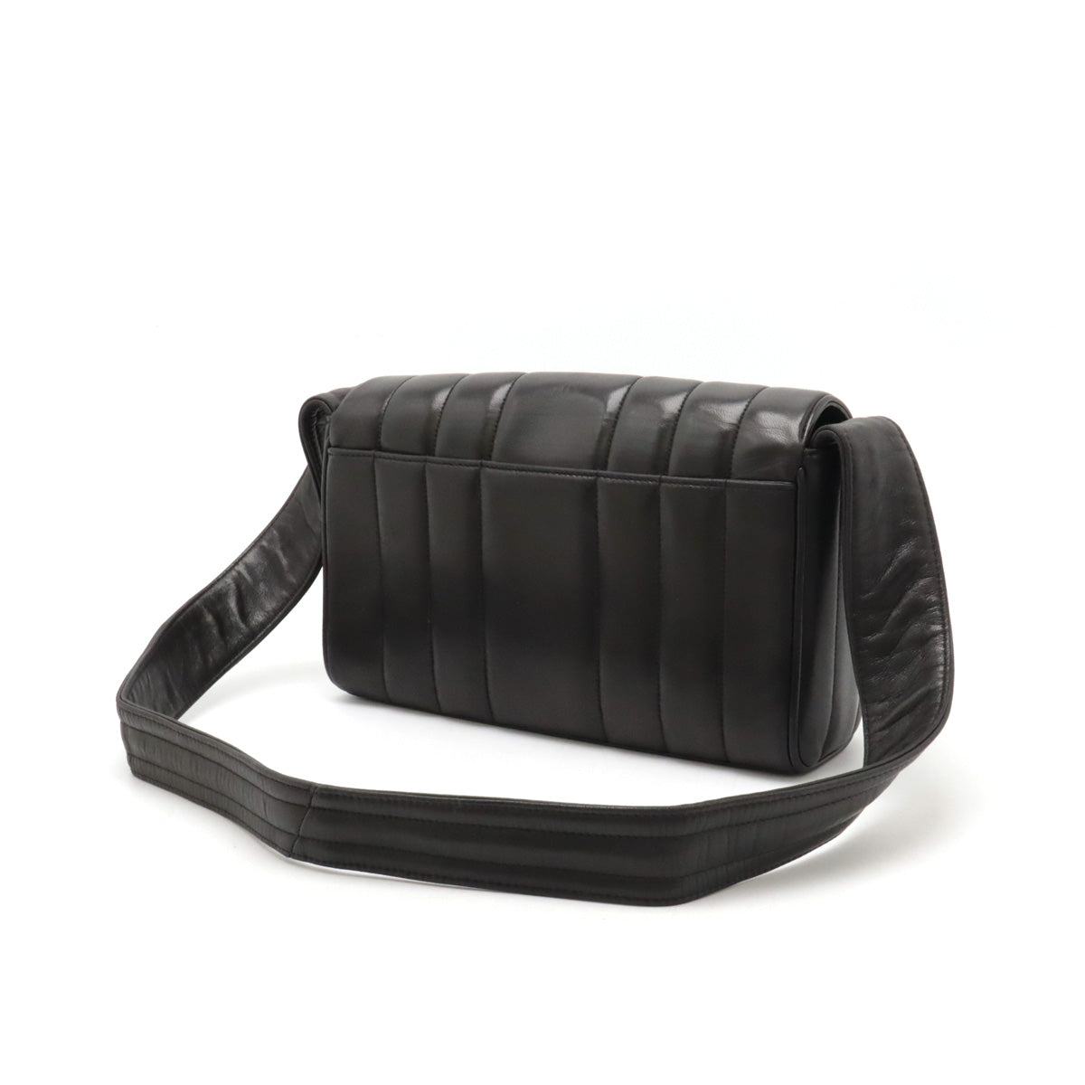 Chanel Leather Mademoiselle Coco Mark Shoulder Bag