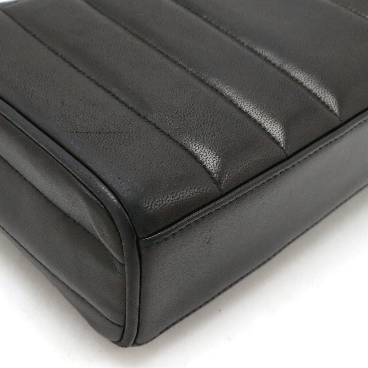 Chanel Leather Mademoiselle Coco Mark Shoulder Bag