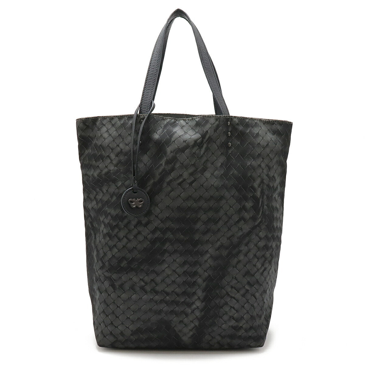 Bottega Veneta Intreccio Tote Bag Nylon Leather