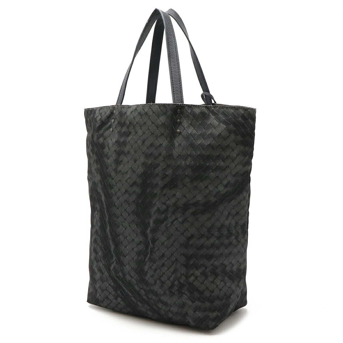 Bottega Veneta Intreccio Tote Bag Nylon Leather