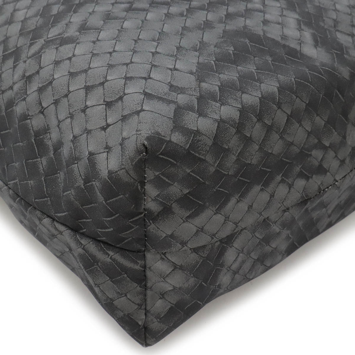 Bottega Veneta Intreccio Tote Bag Nylon Leather