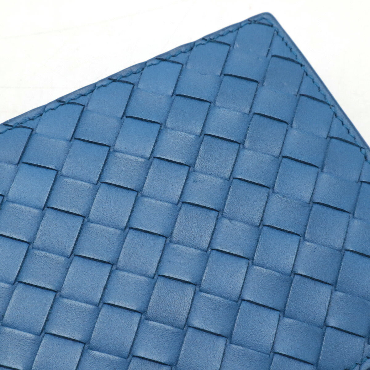 Bottega Veneta Leather Intrecciato Money Clip Wallet