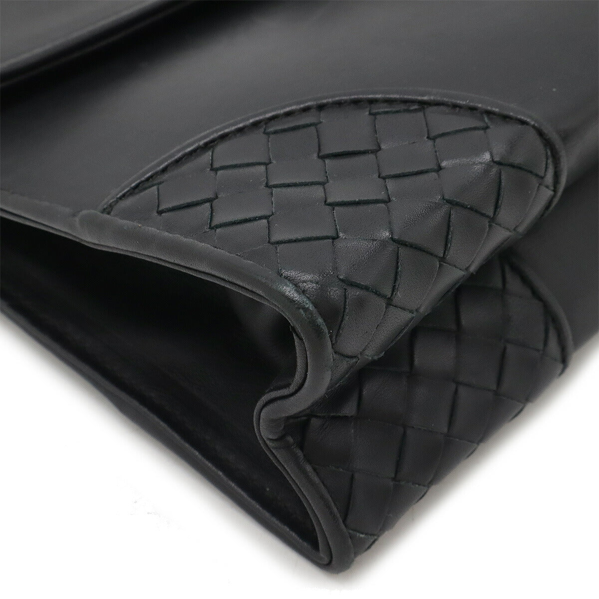 Bottega Veneta Intrecciato Leather Clutch Bag