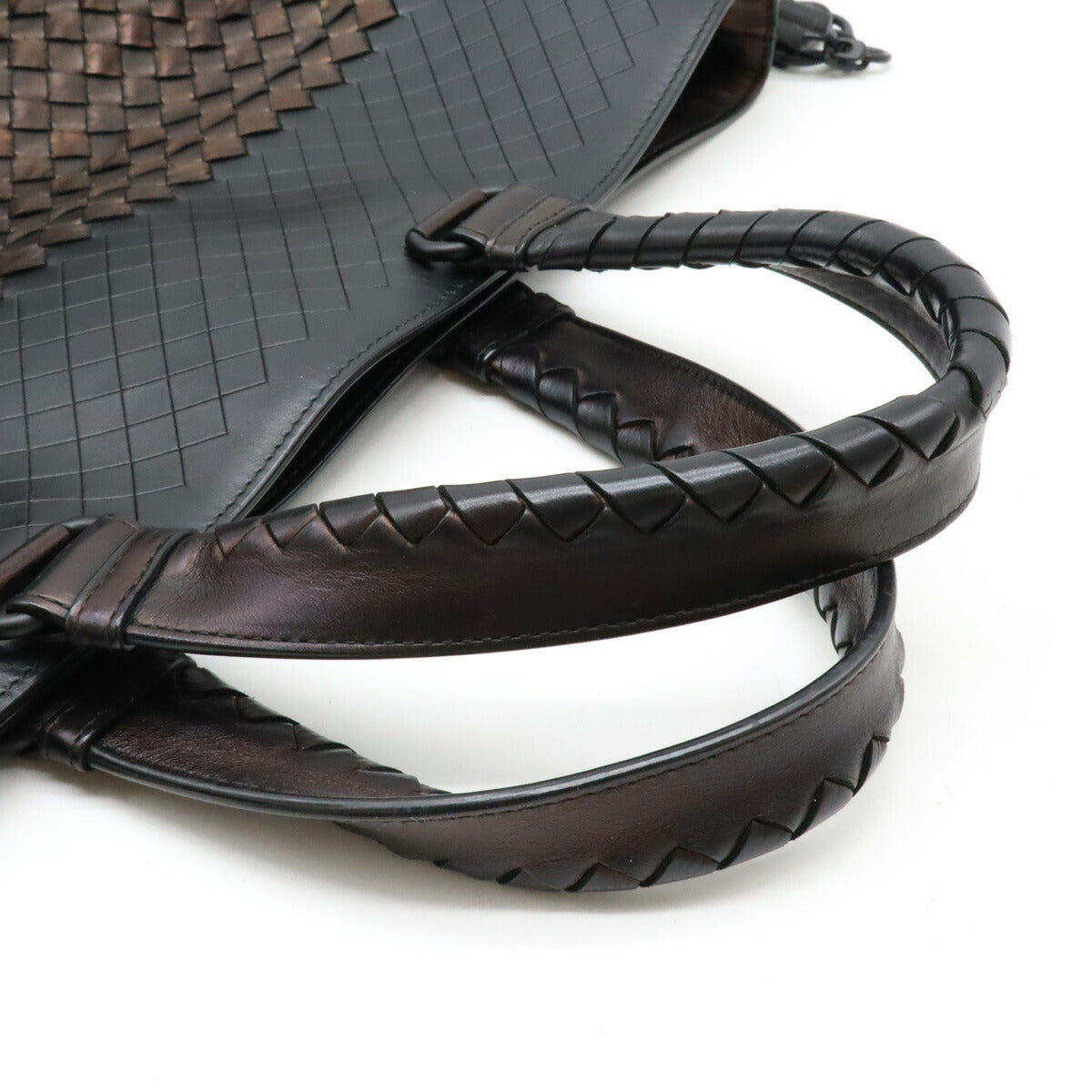 Bottega Veneta Intreccio Imperatore Leather Tote