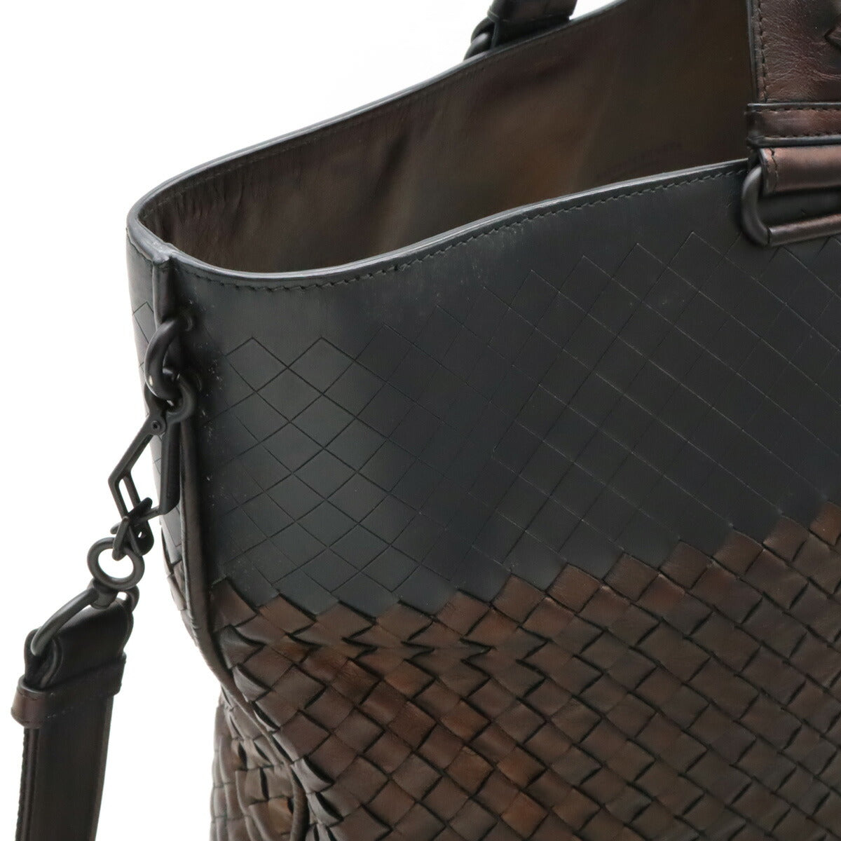 Bottega Veneta Intreccio Imperatore Leather Tote