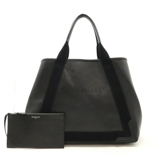 Balenciaga Leather Tote Bag Black