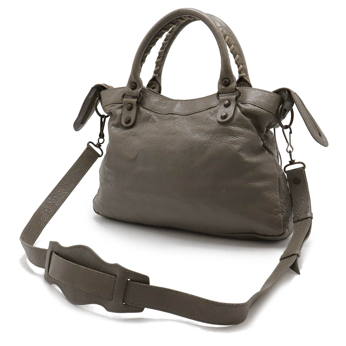 Balenciaga Leather The Town Handbag 2WAY