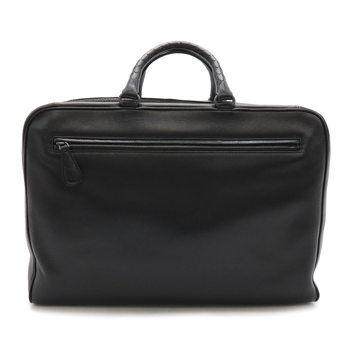 Bottega Veneta Leather Briefcase Black
