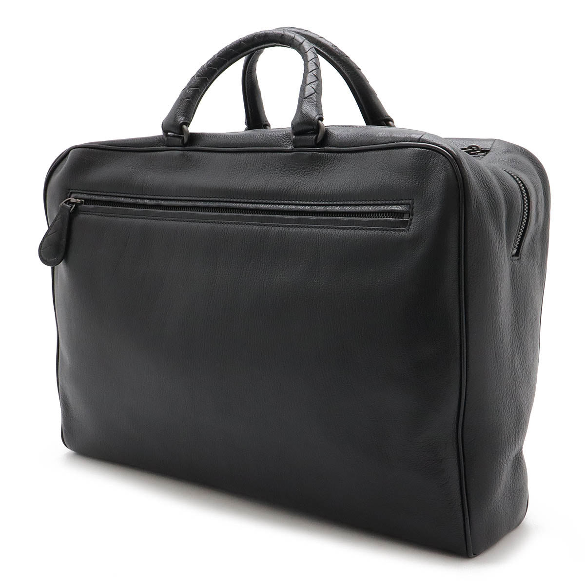 Bottega Veneta Leather Briefcase Black