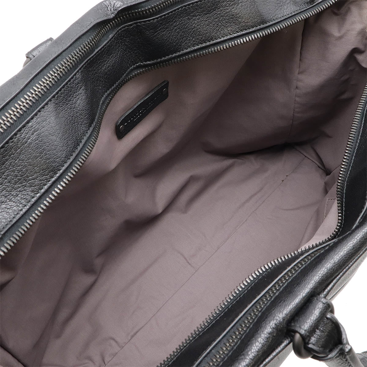 Bottega Veneta Leather Briefcase Black