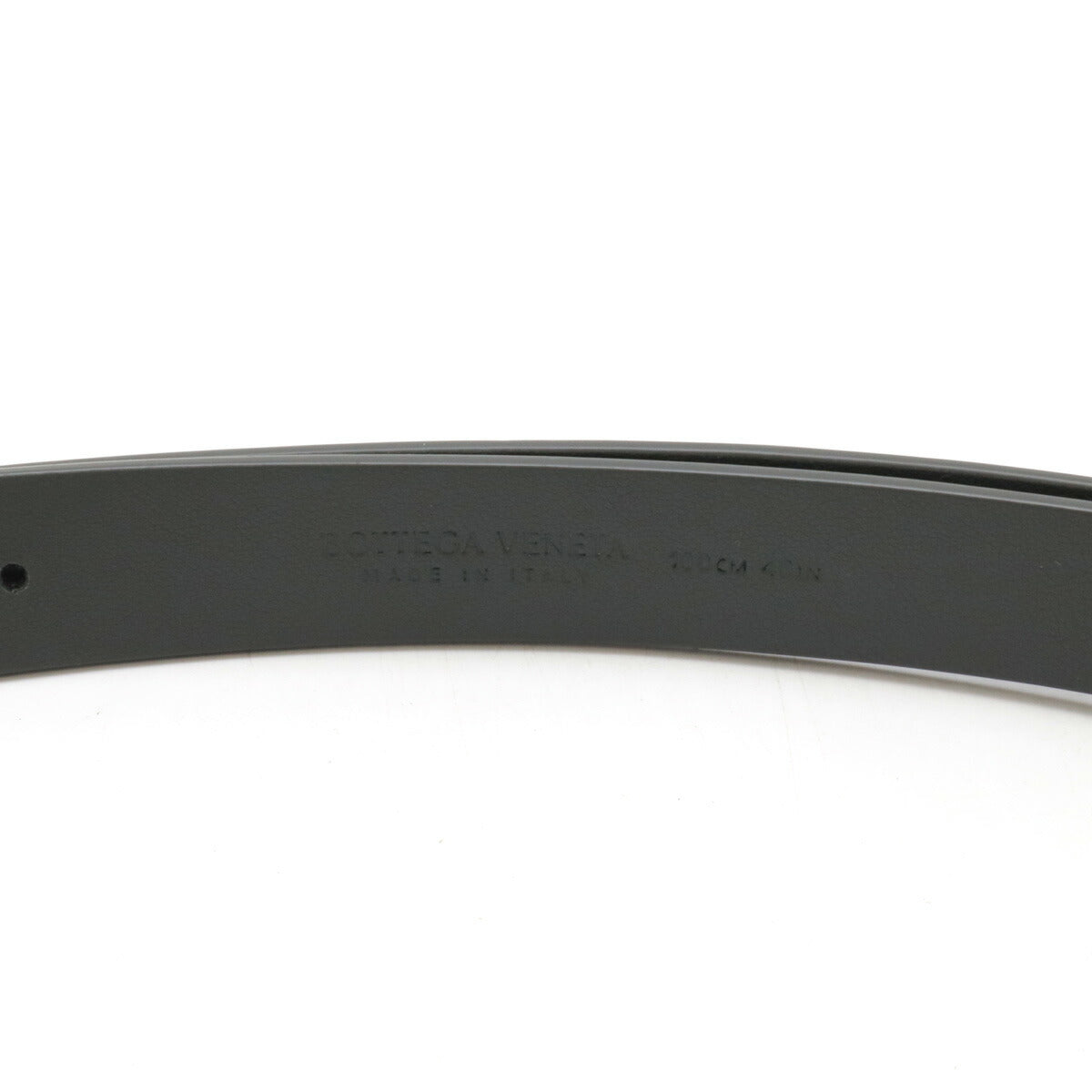 Bottega Veneta Enamel Leather Triangle Belt