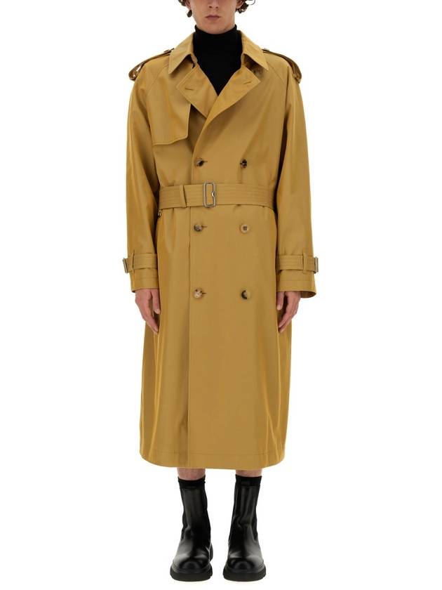 Burberry long gabardine trench coat 8087617