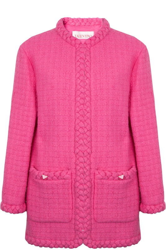 VALENTINO Jacket Tweed Pink