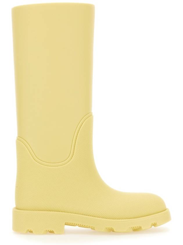 Burberry Marsh Long Rain Boots Beige