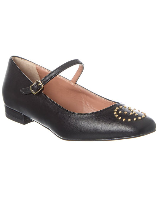 Valentino By Mario Valentino Pica Leather Pump Black