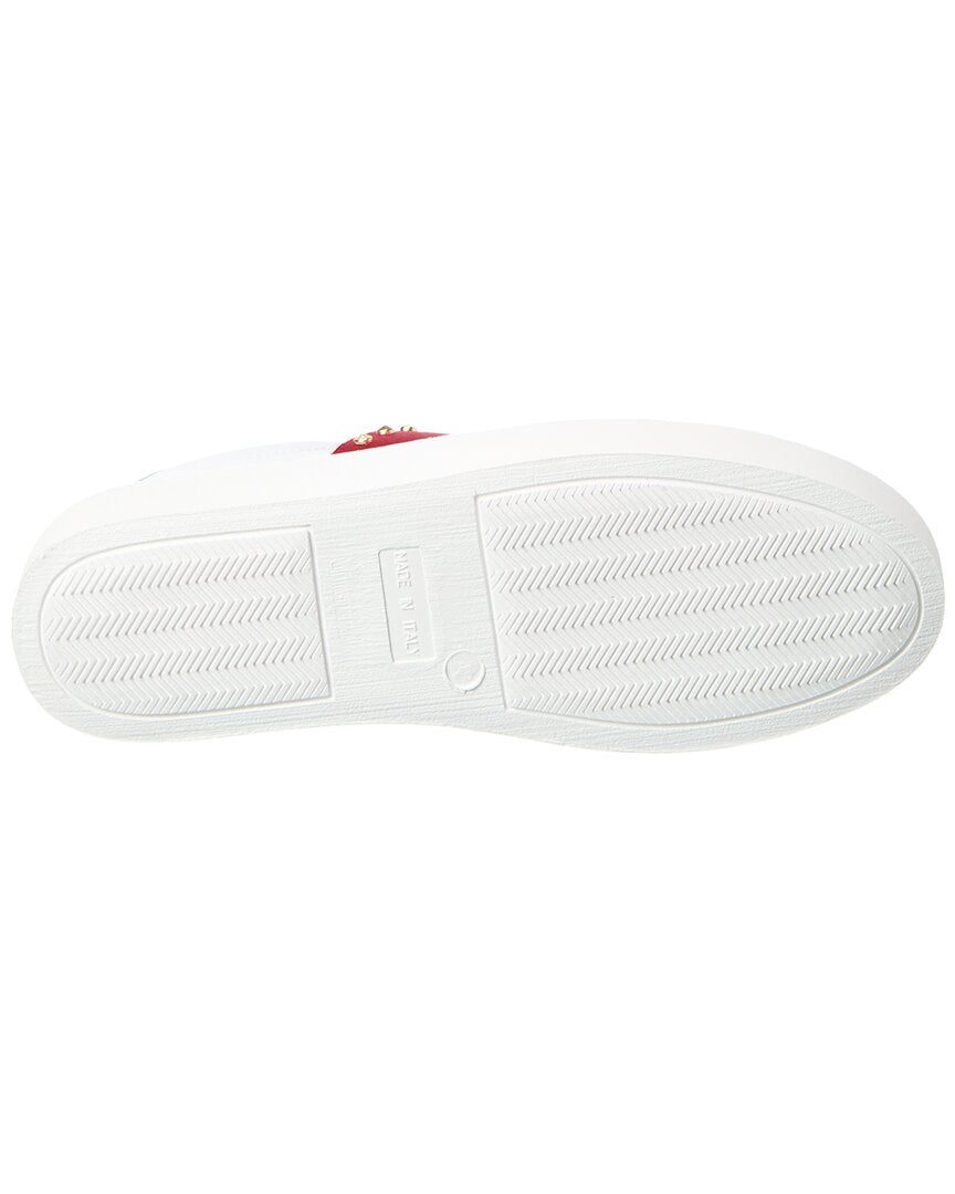 Valentino By Mario Valentino Maya Studs Leather Sneaker