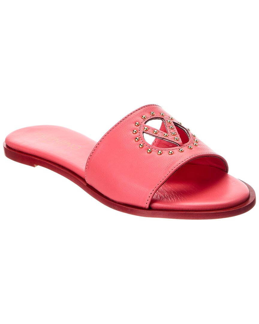 Valentino By Mario Valentino Bucola Leather Sandal Pink