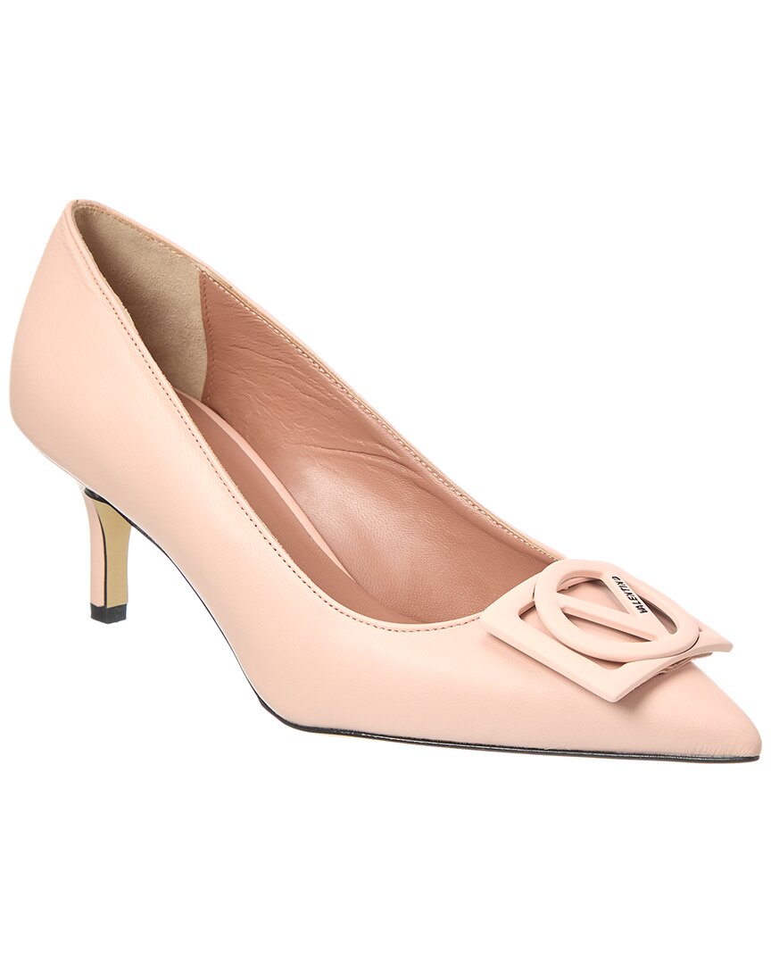 Valentino By Mario Valentino Doria Leather Pump Pink
