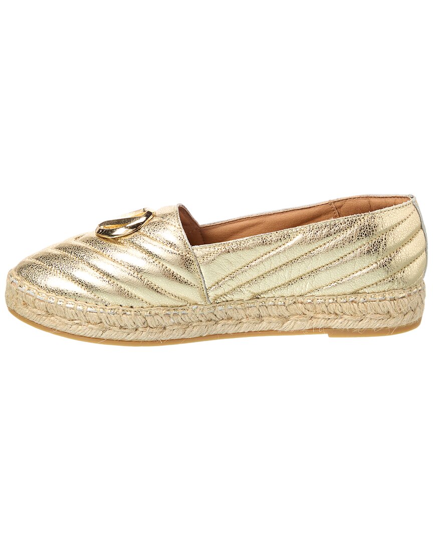 Valentino By Mario Valentino Guendalina Leather Espadrille