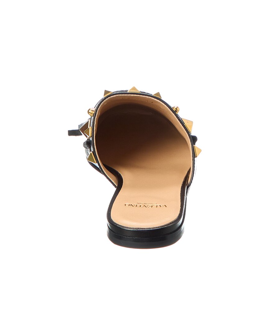 Valentino Grainy Leather Flat