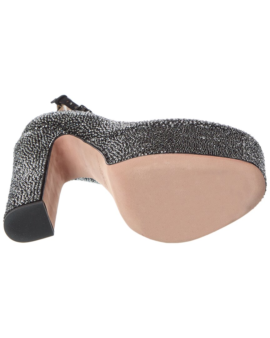 Valentino Tan-Go 155 Suede Platform Pump