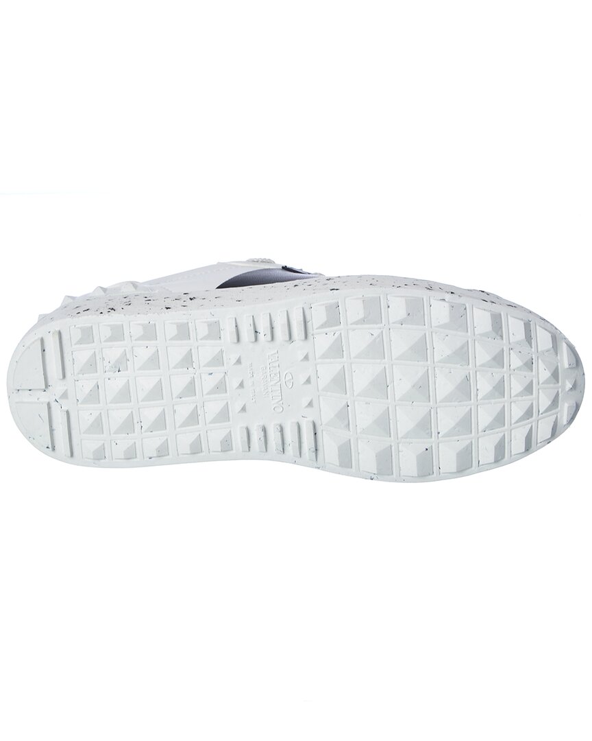 Valentino Rockstud Open For A Change Leather Sneaker