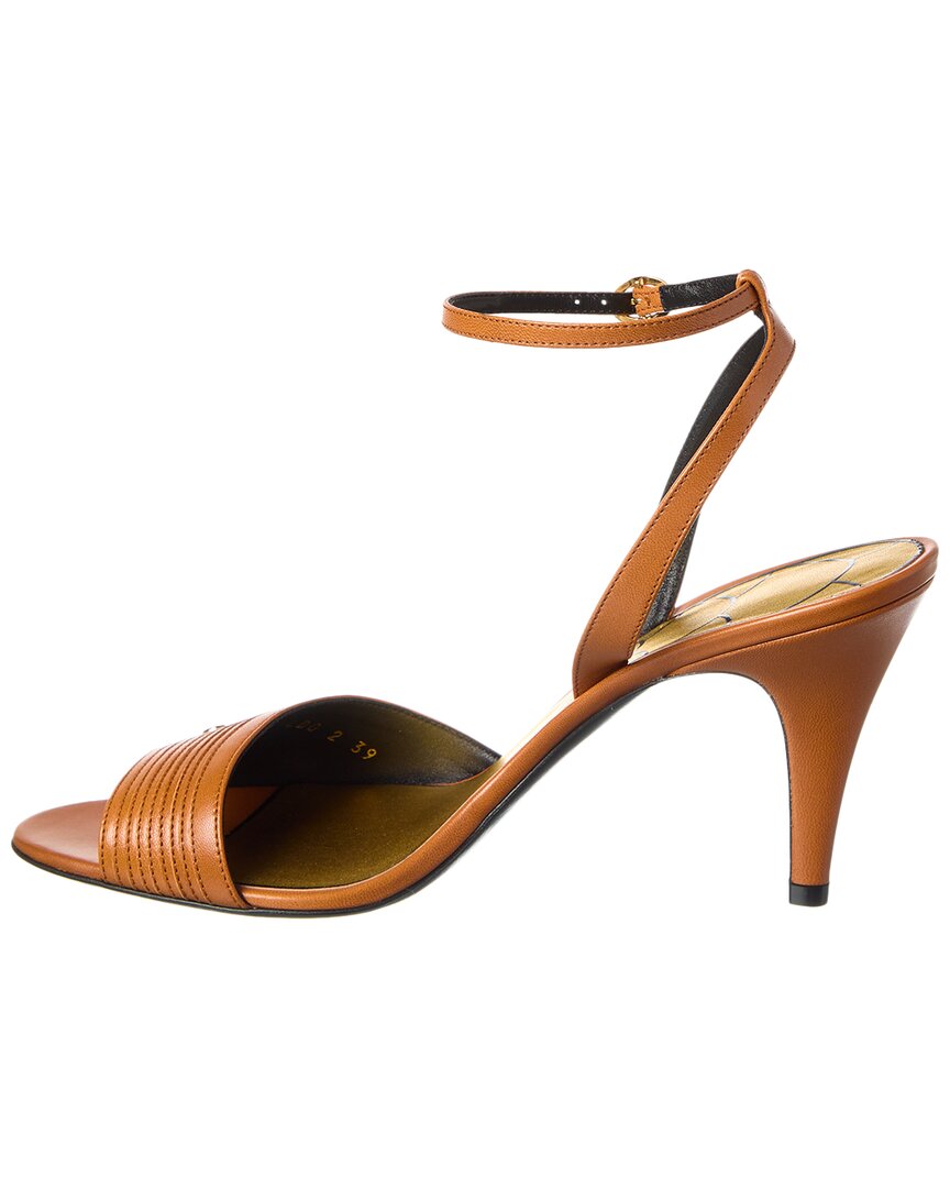 Valentino Ladycrush 85 Leather Sandal