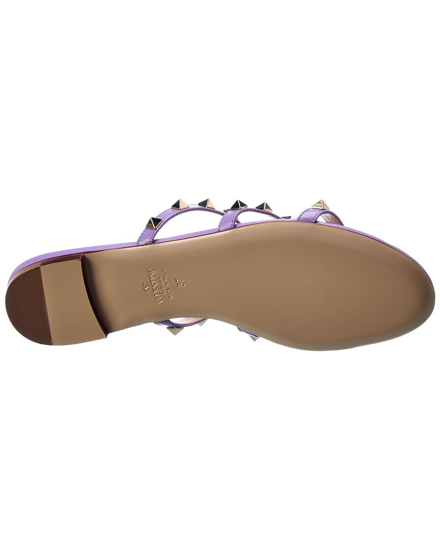 Valentino Rockstud Caged Leather Sandal