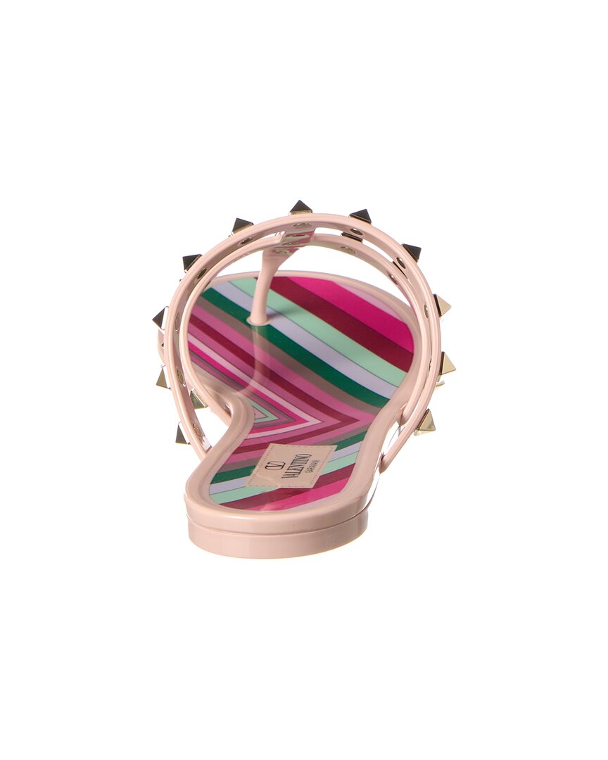 Valentino Rockstud Rubber Sandal