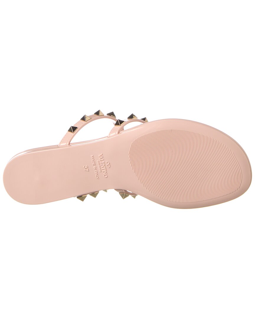 Valentino Rockstud Rubber Sandal