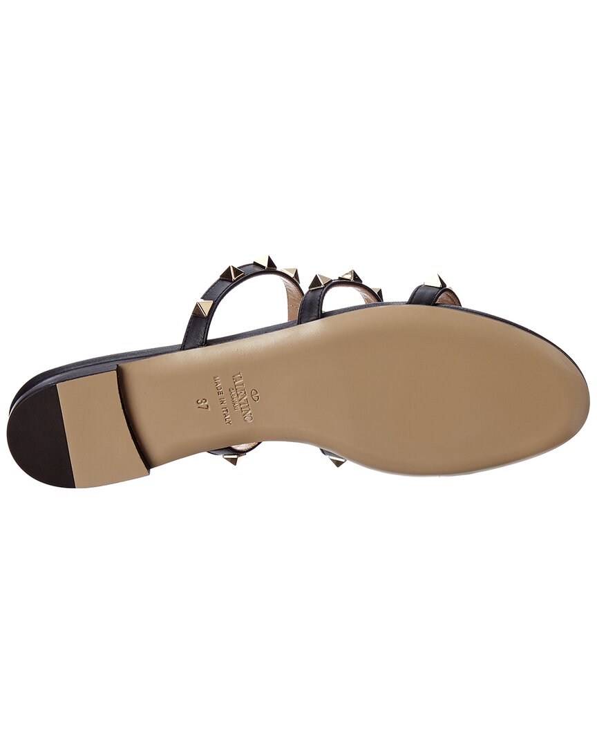 Valentino Rockstud Caged Leather Sandal