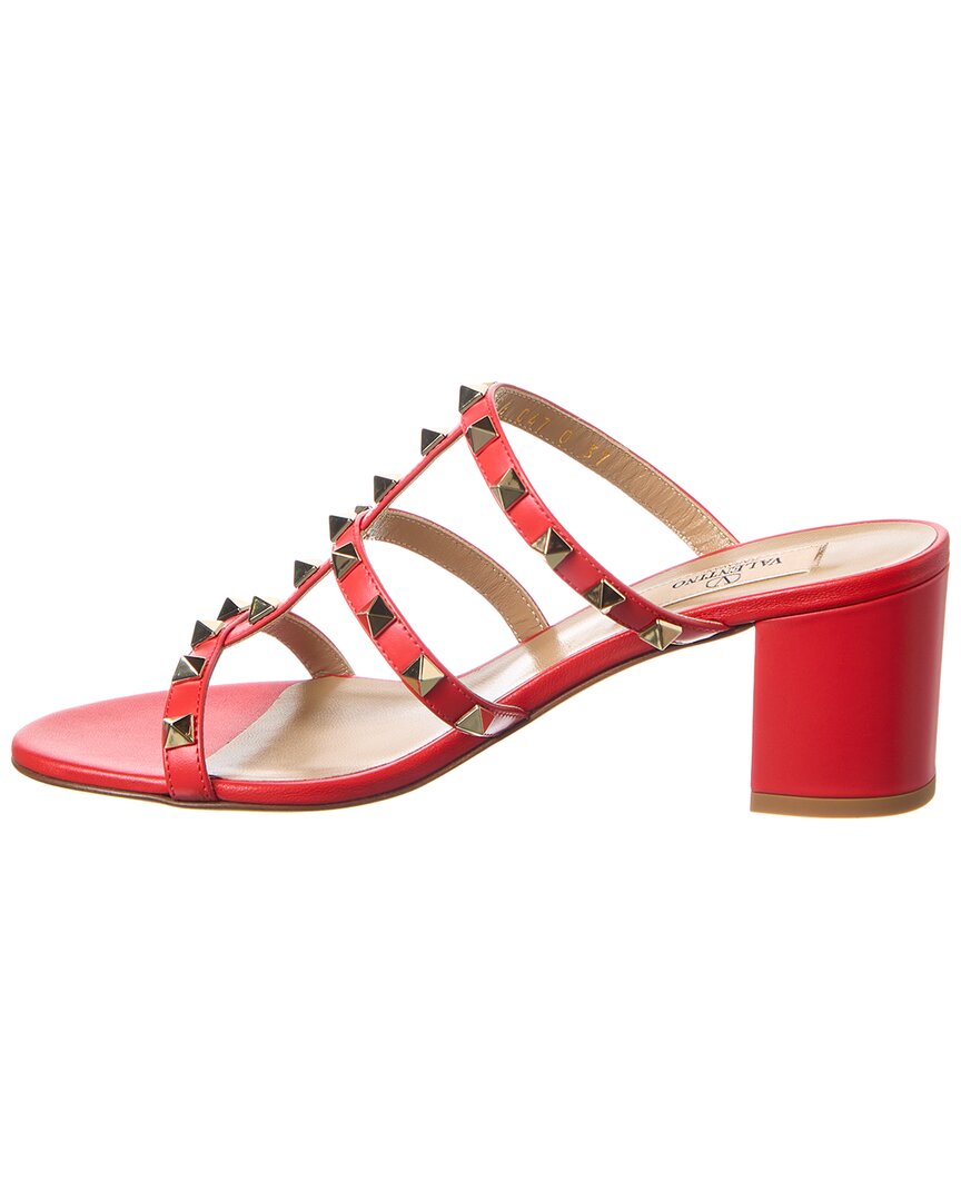 Valentino Rockstud Caged 60 Leather Sandal