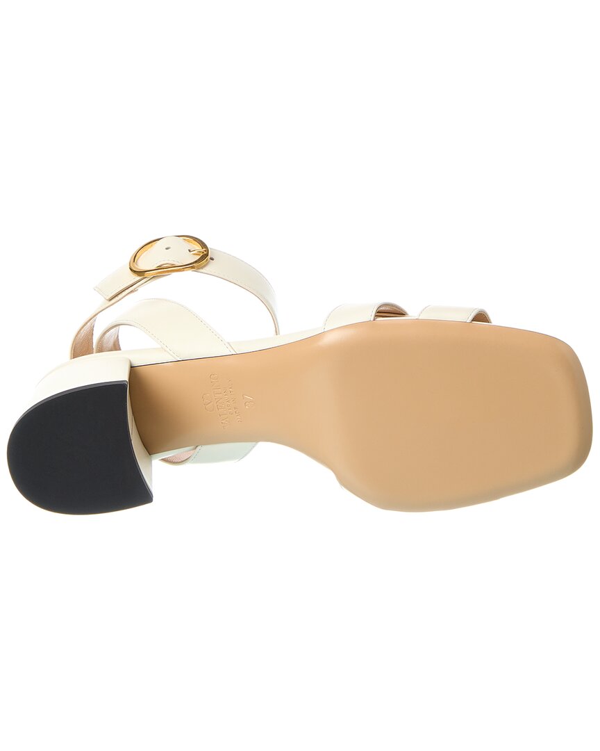 Valentino Vlogo 55 Leather Sandal