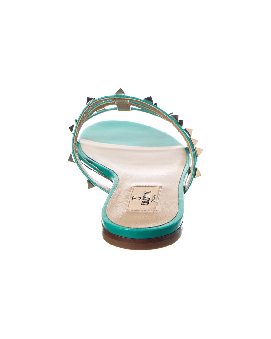 Valentino Rockstud Caged Leather Sandal