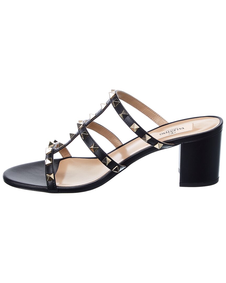 Valentino Rockstud Caged 60 Leather Sandal