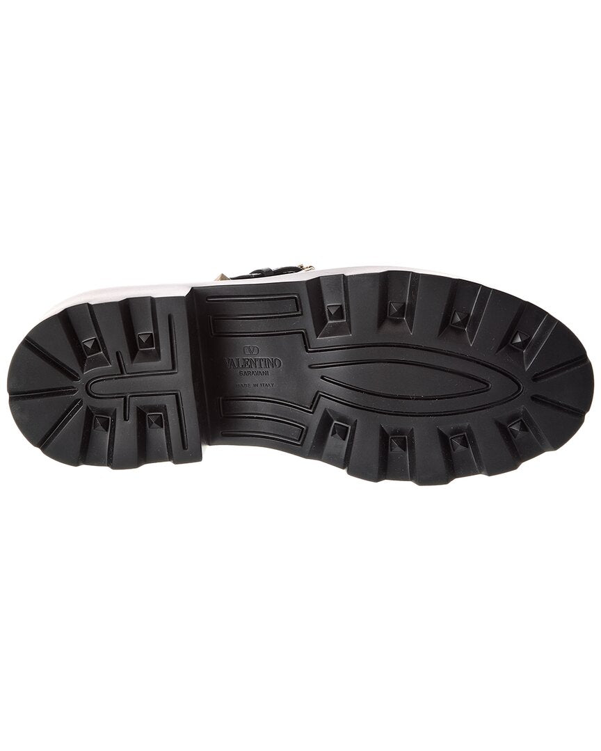 Valentino Rockstud Leather Loafer