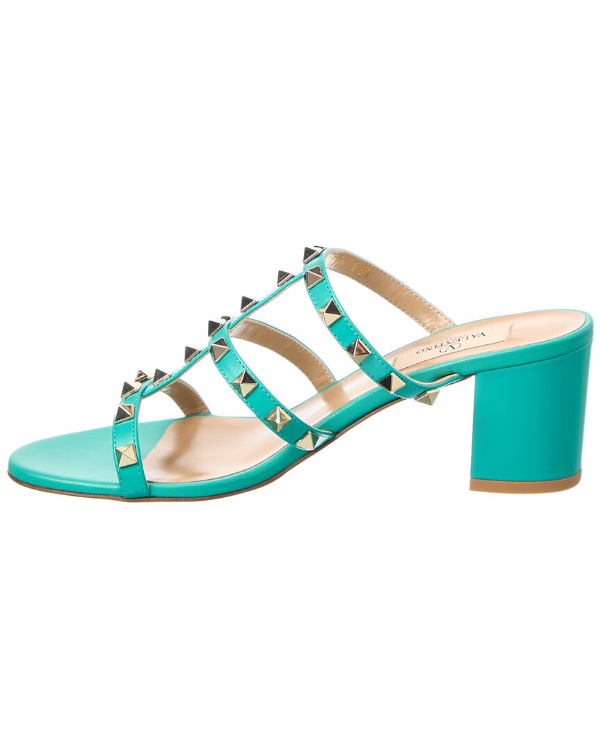 Valentino Rockstud Caged 60 Leather Sandal