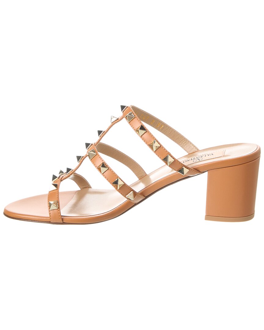 Valentino Rockstud Caged 60 Leather Sandal