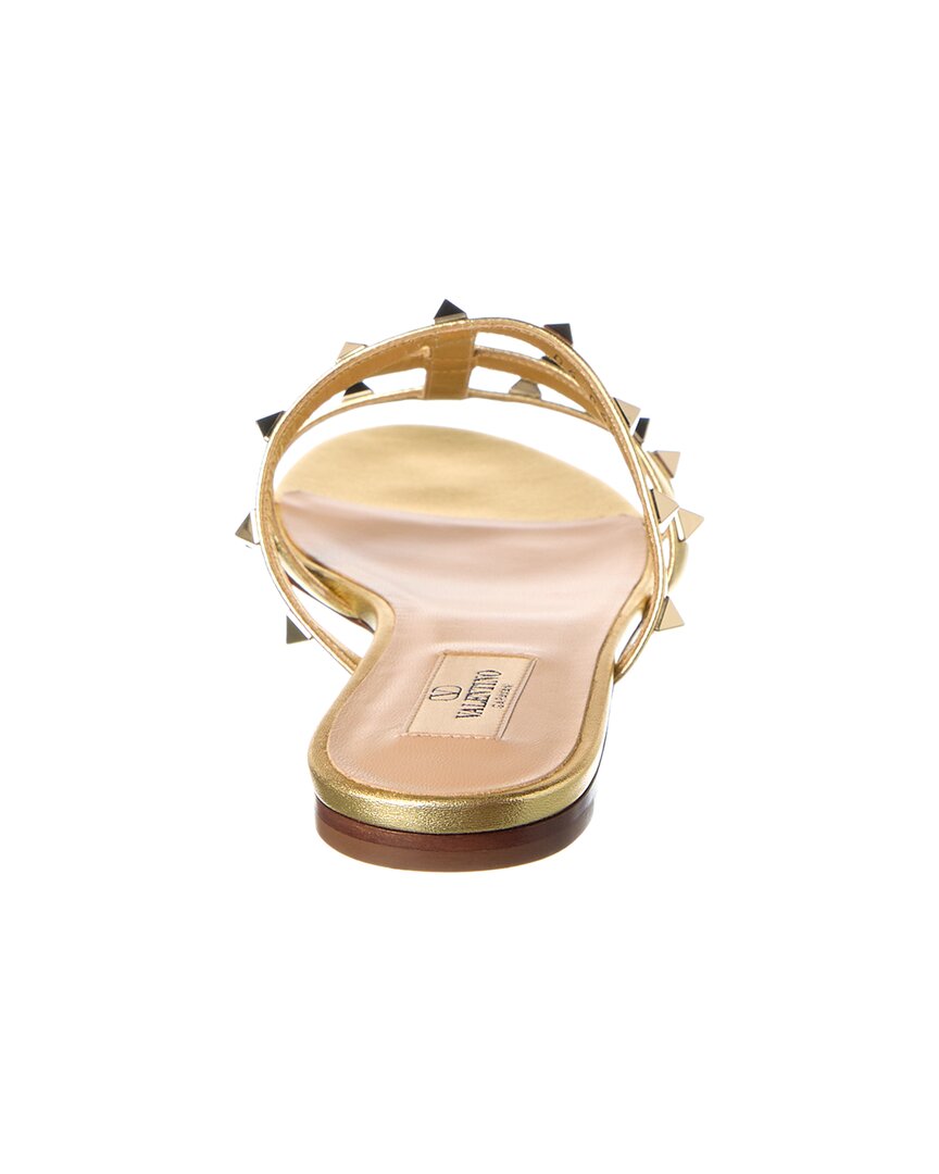 Valentino Rockstud Caged Leather Sandal