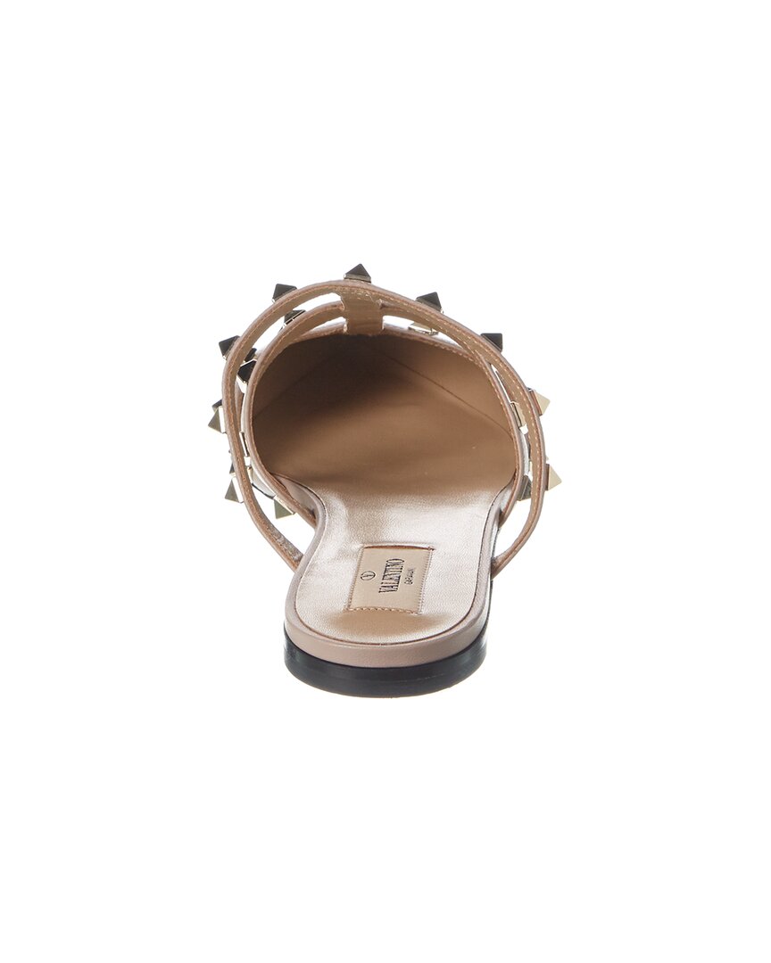 Valentino Rockstud Caged Patent Flat