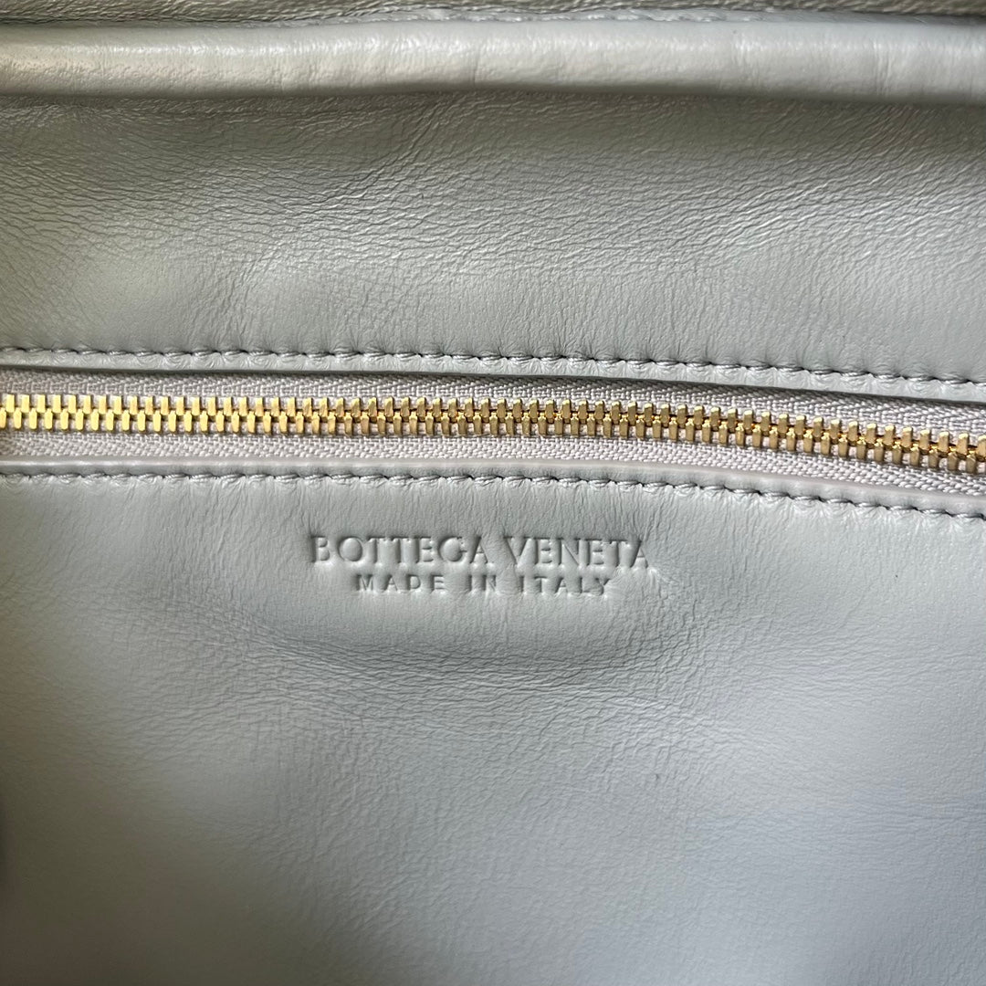 Bottega Veneta BV GETAWAY SMALL 23CM GREY LAMBSKIN