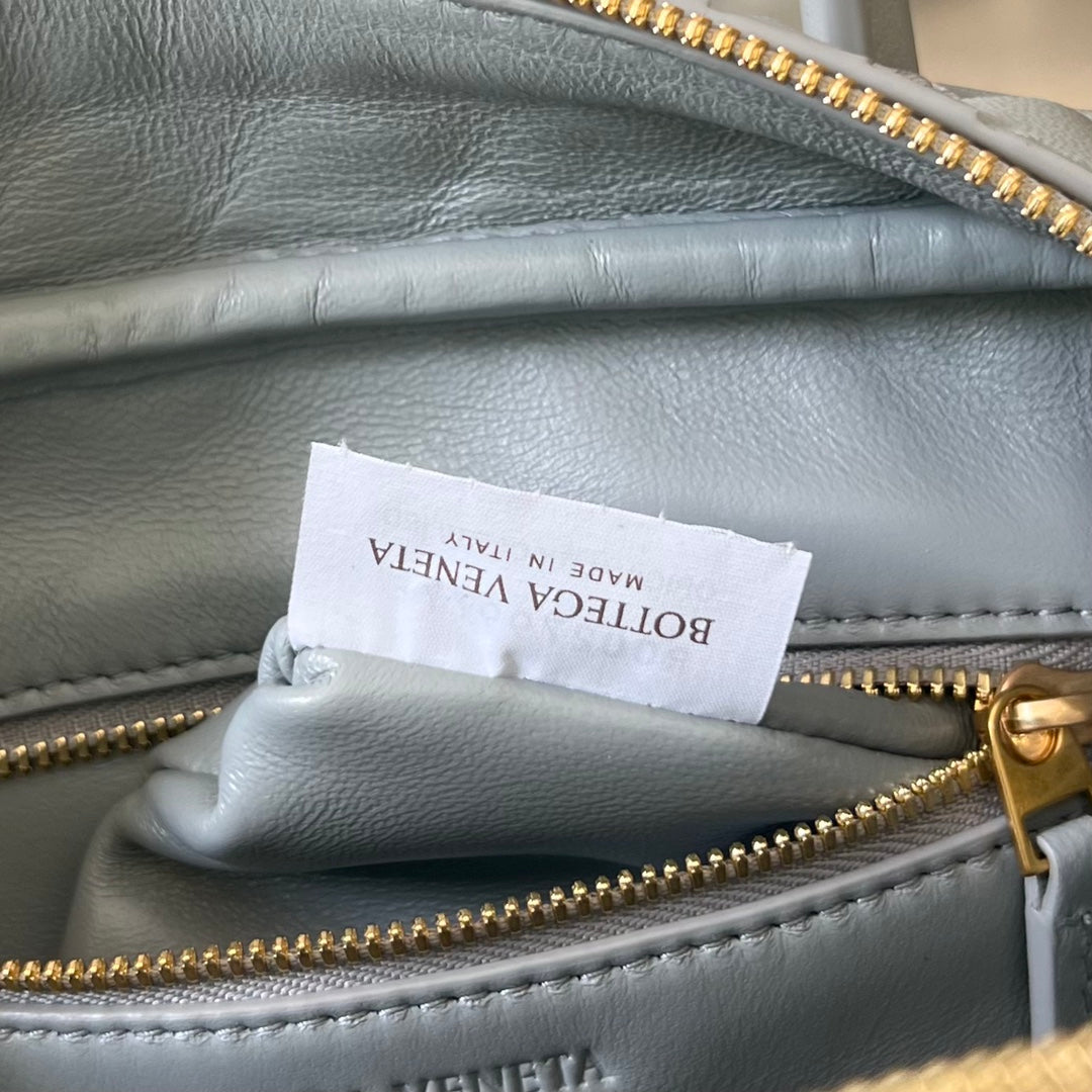 Bottega Veneta BV GETAWAY SMALL 23CM GREY LAMBSKIN