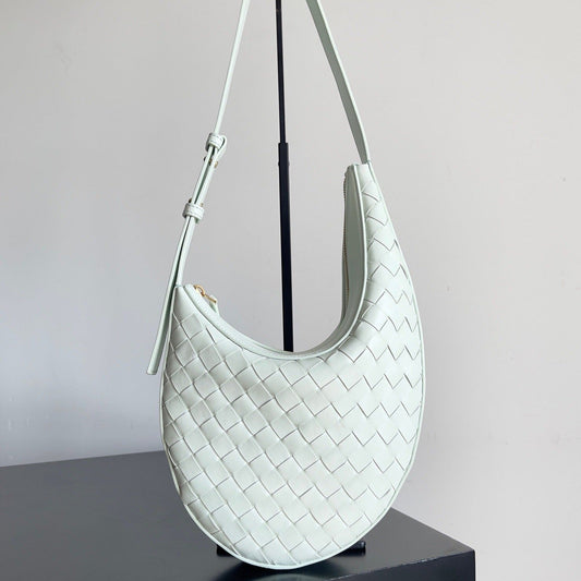 Bottega Veneta BV SMALL DROP 32CM LIGHT BLUE LAMBSKIN